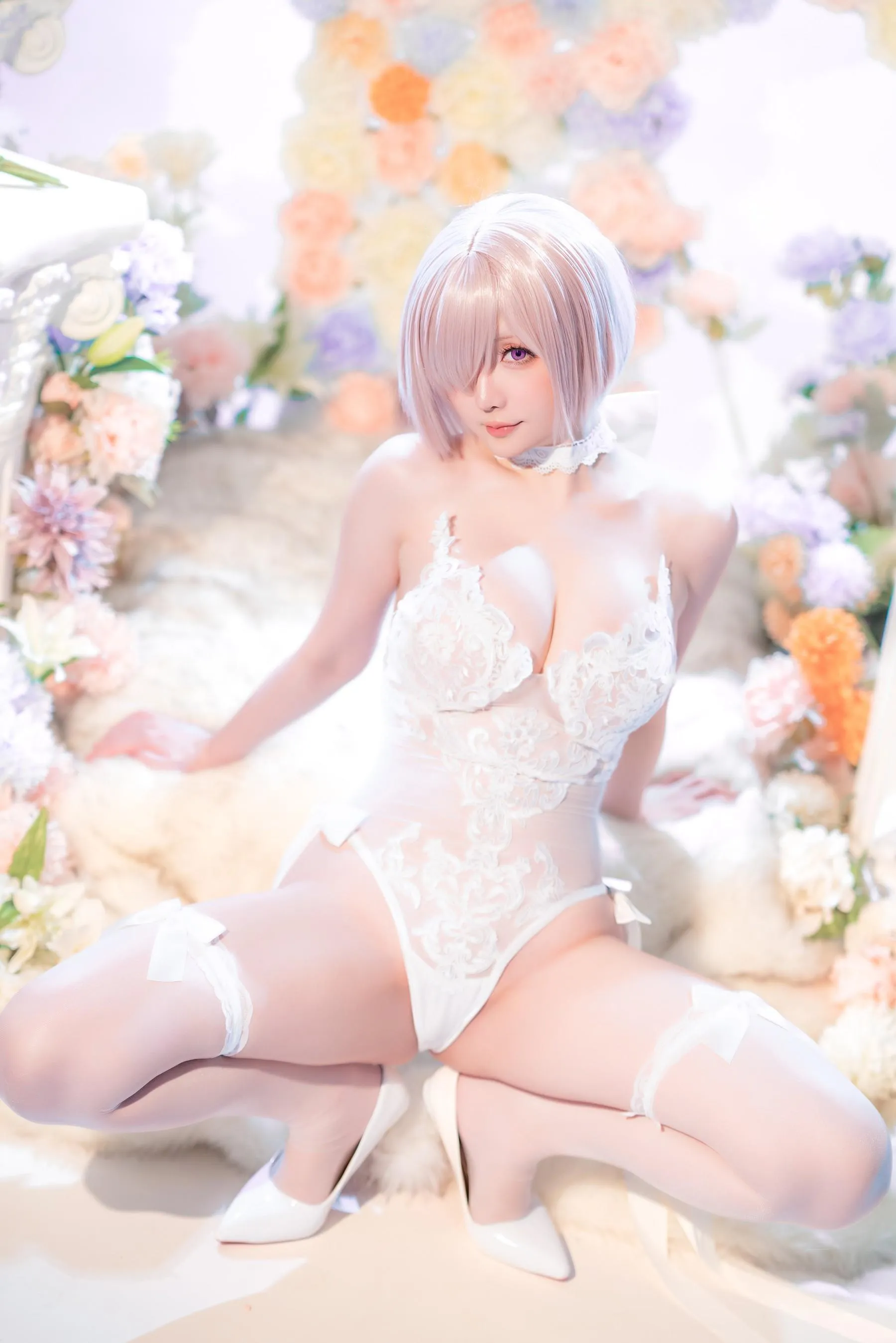 星之迟迟 – NO.141 FGO-玛修同人婚纱 [79P]插图3